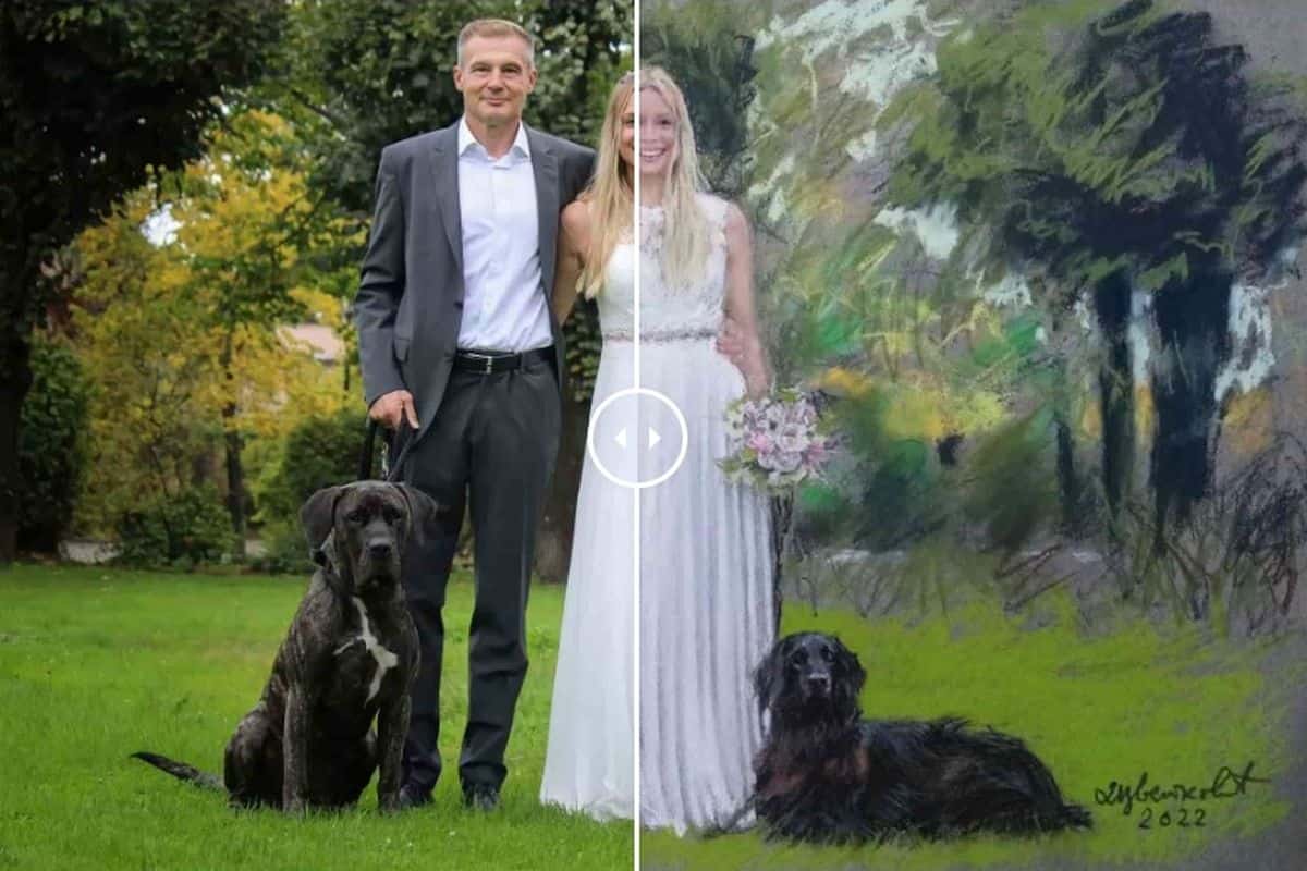 Before and After Portraits